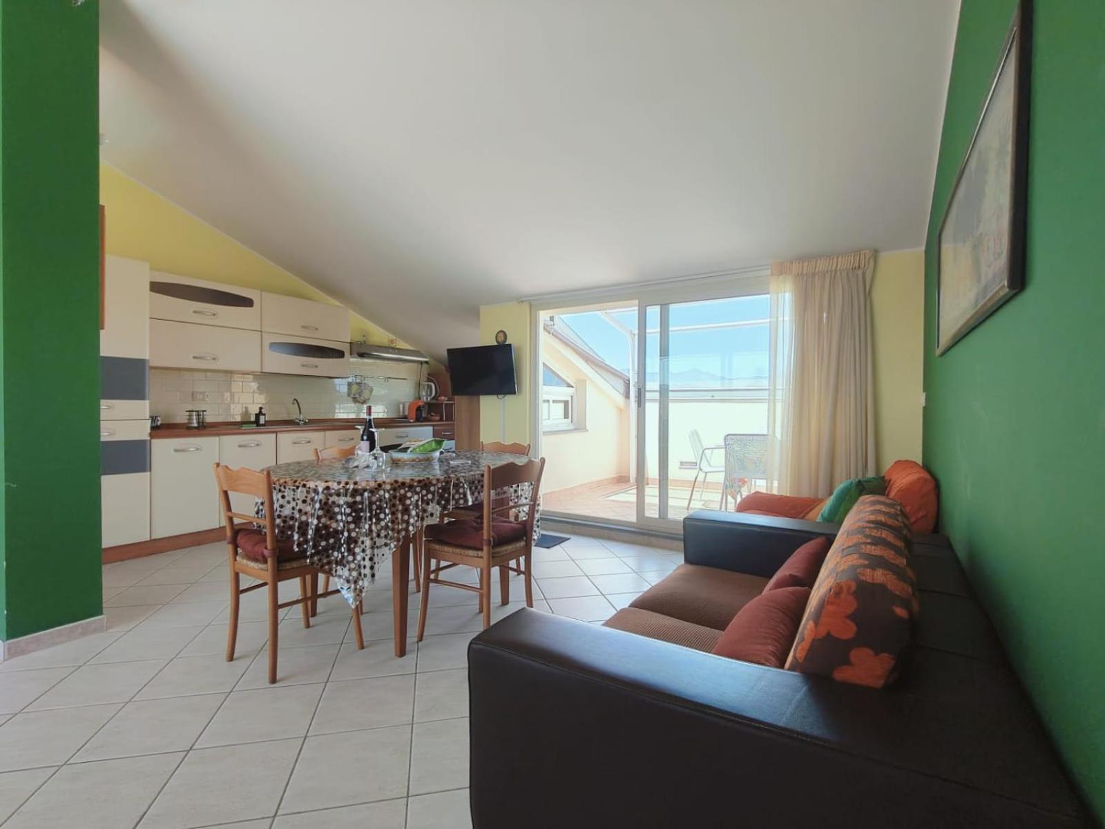 Apartamento Sicilia, Mansarda Le Due Terrazze Mascali Exterior foto
